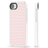 Pink Houndstooth Pattern