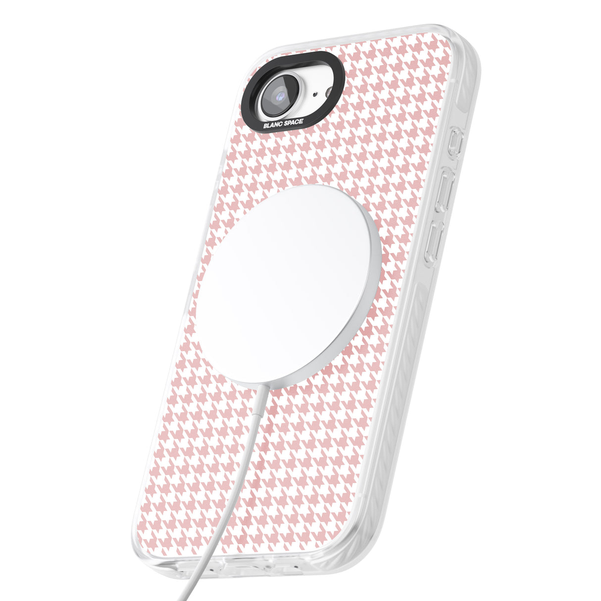 Pink Houndstooth Pattern