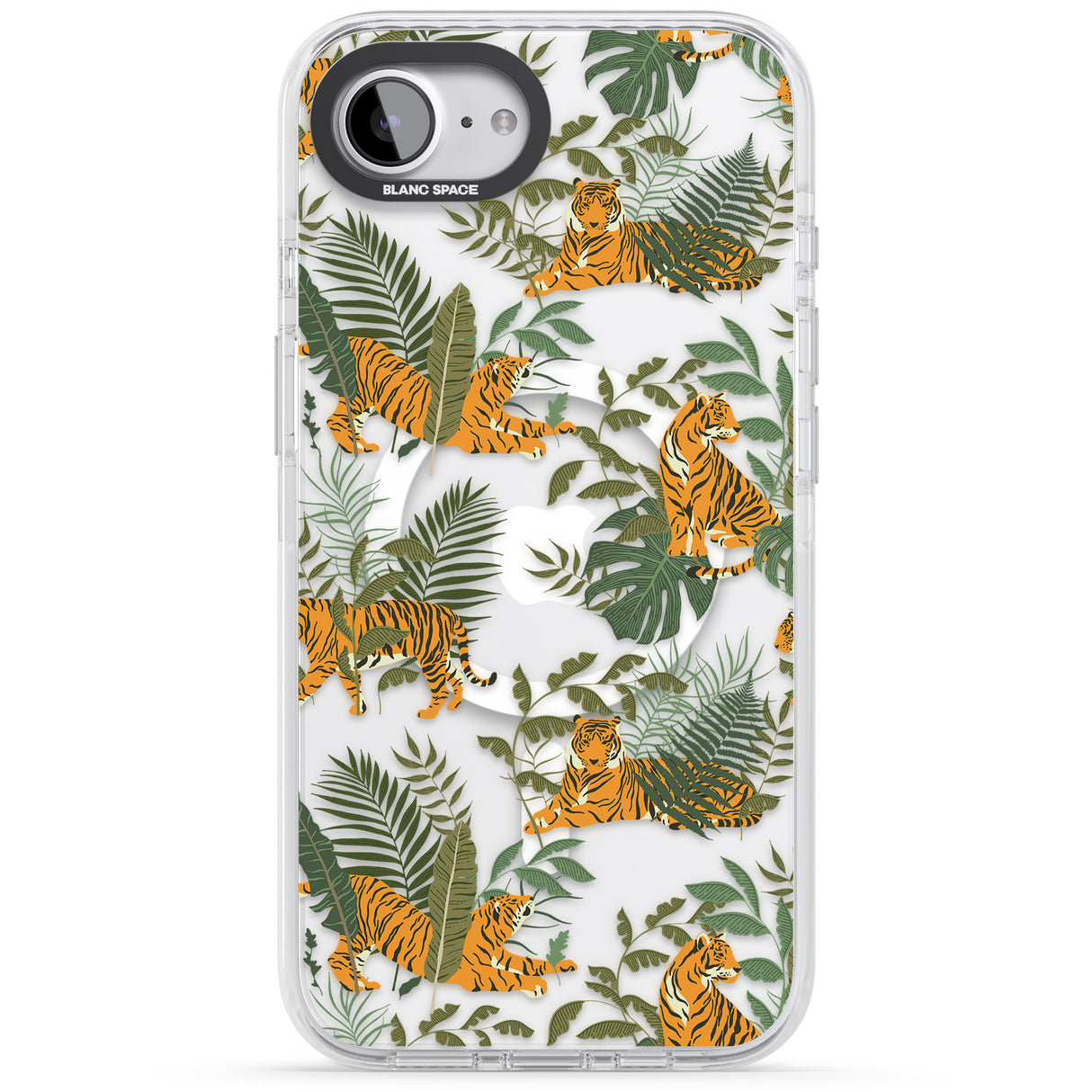 ClearTiger & Fern Jungle Cat Pattern
