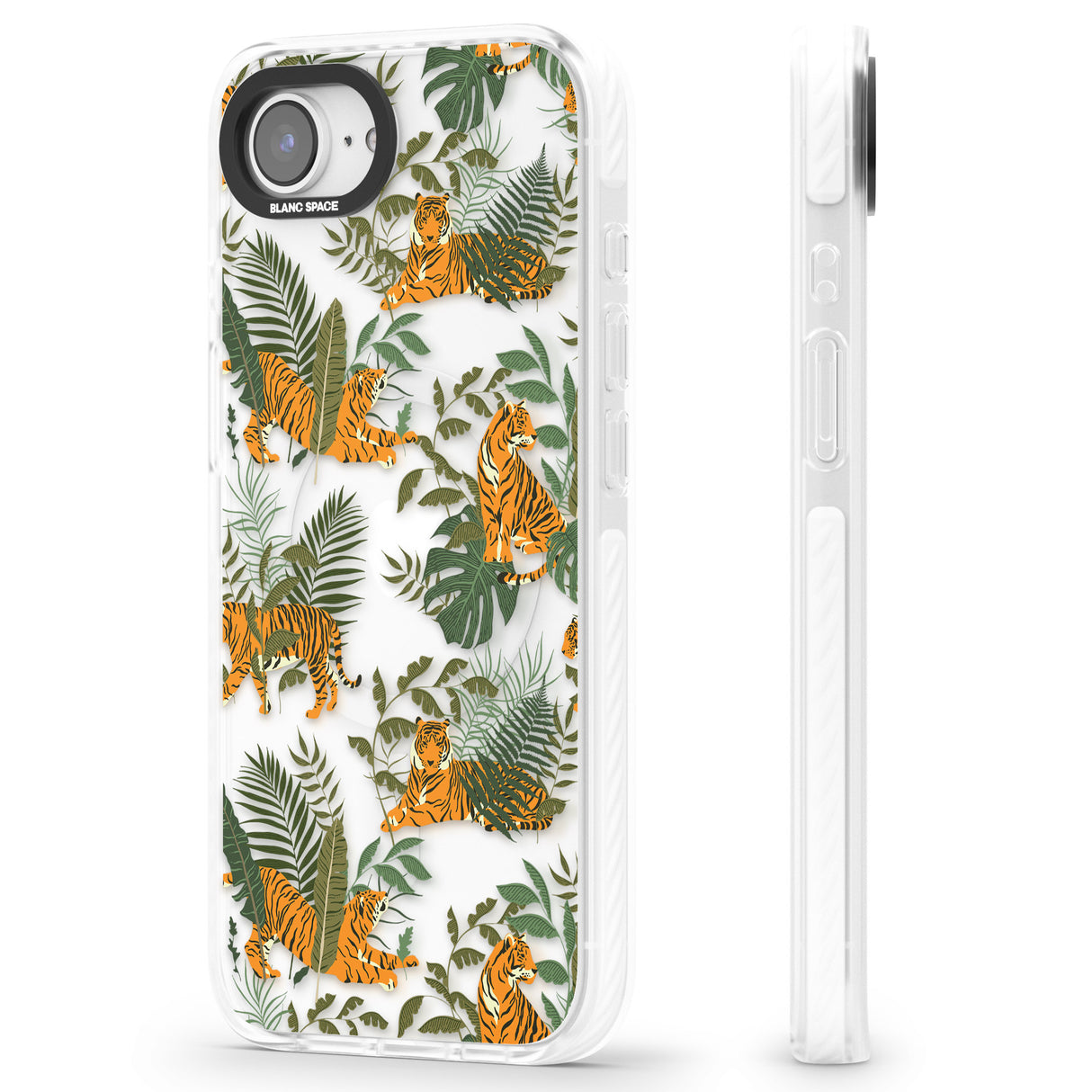 ClearTiger & Fern Jungle Cat Pattern