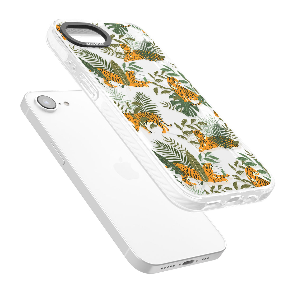 ClearTiger & Fern Jungle Cat Pattern
