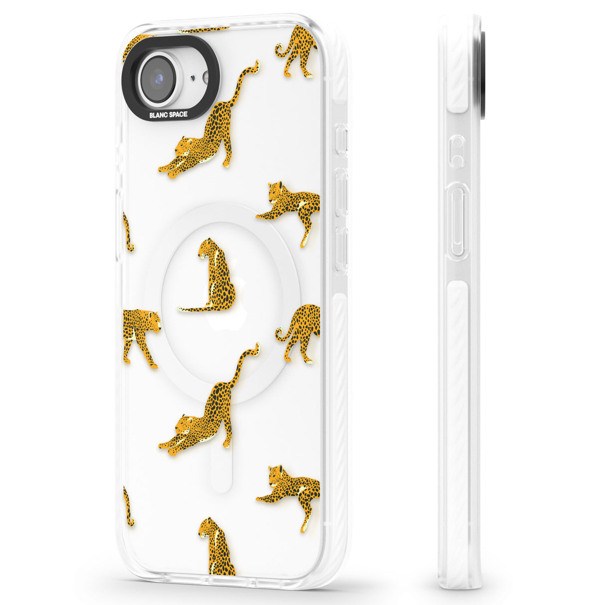 Clear Jaguar Jungle Cat Pattern