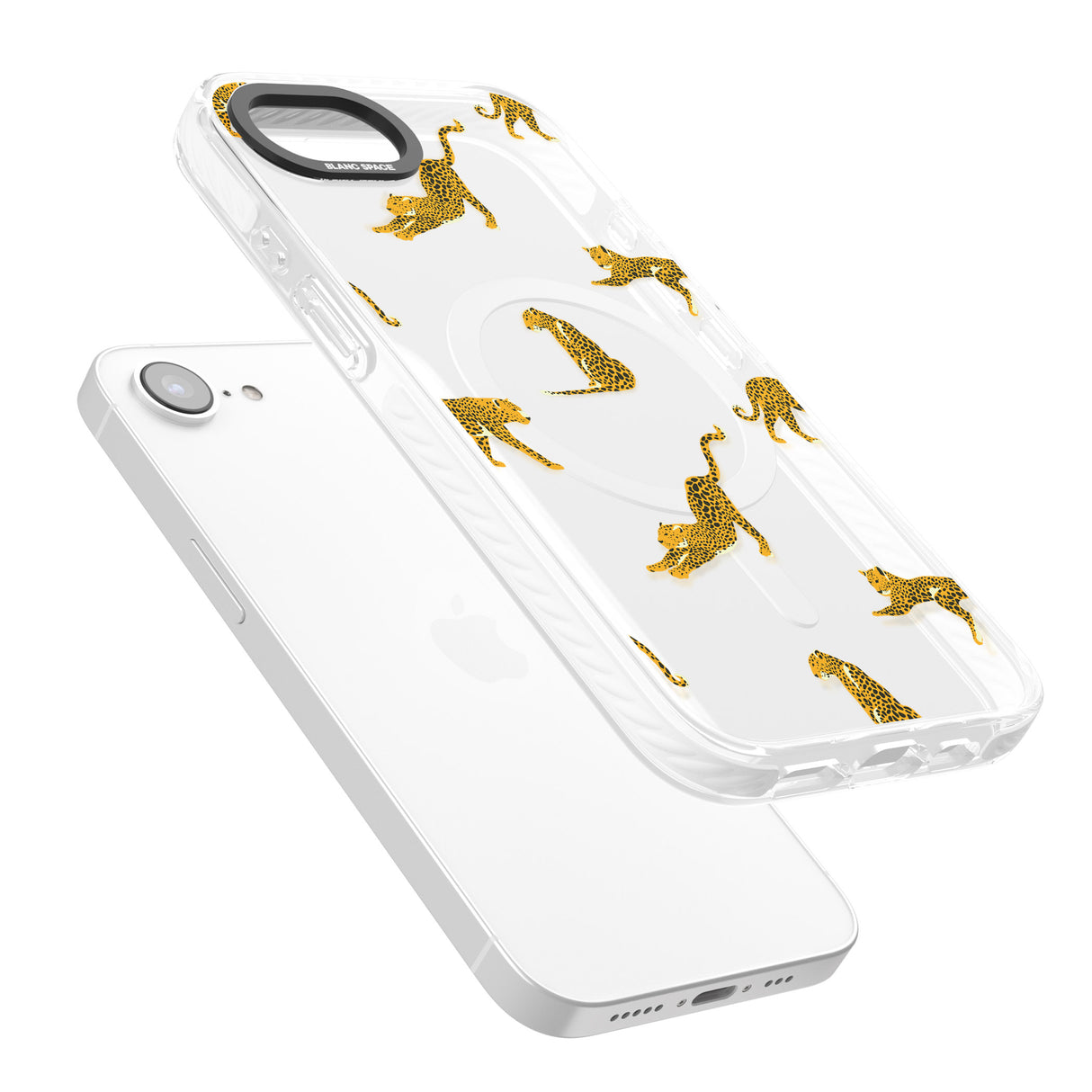 Clear Jaguar Jungle Cat Pattern