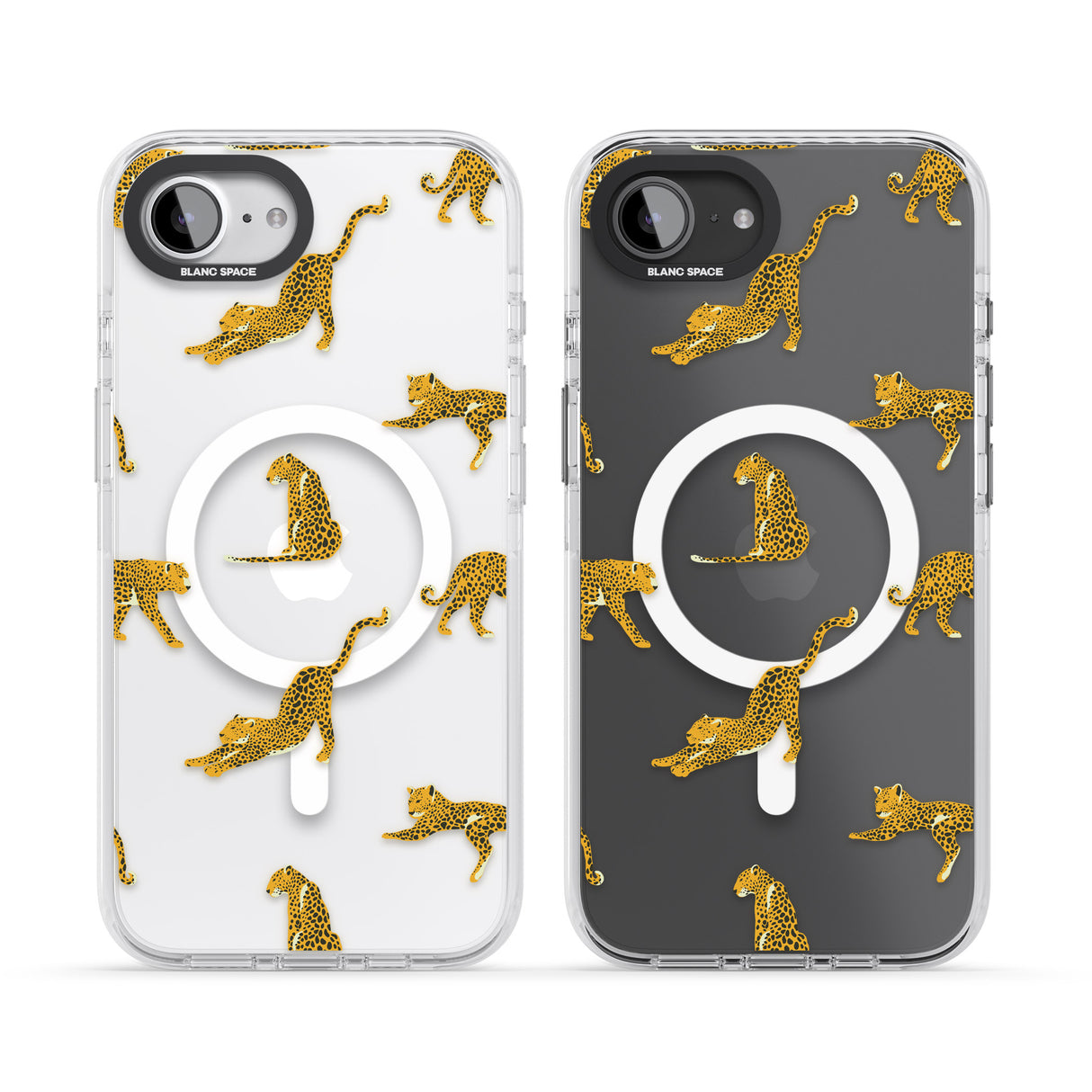 Clear Jaguar Jungle Cat Pattern
