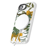 Two Jaguars & Foliage Jungle Cat Pattern