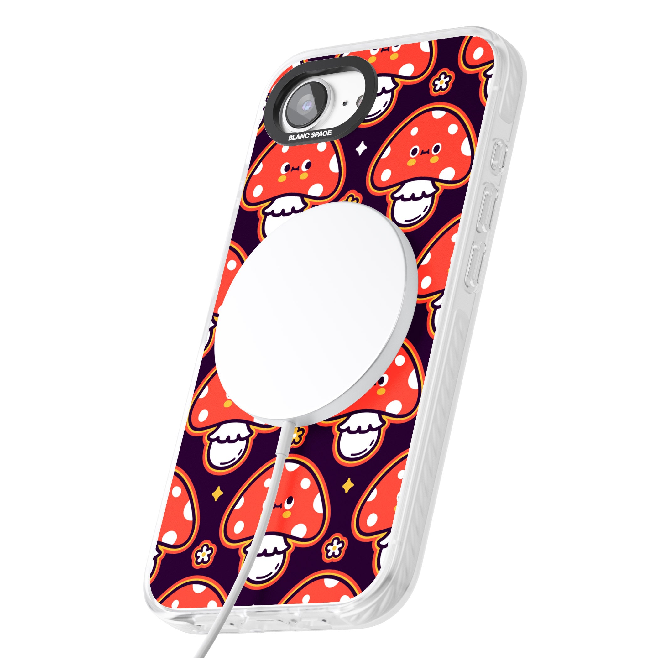 Mushroom Kawaii Pattern