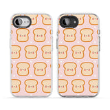 Bread Faces Kawaii Pattern