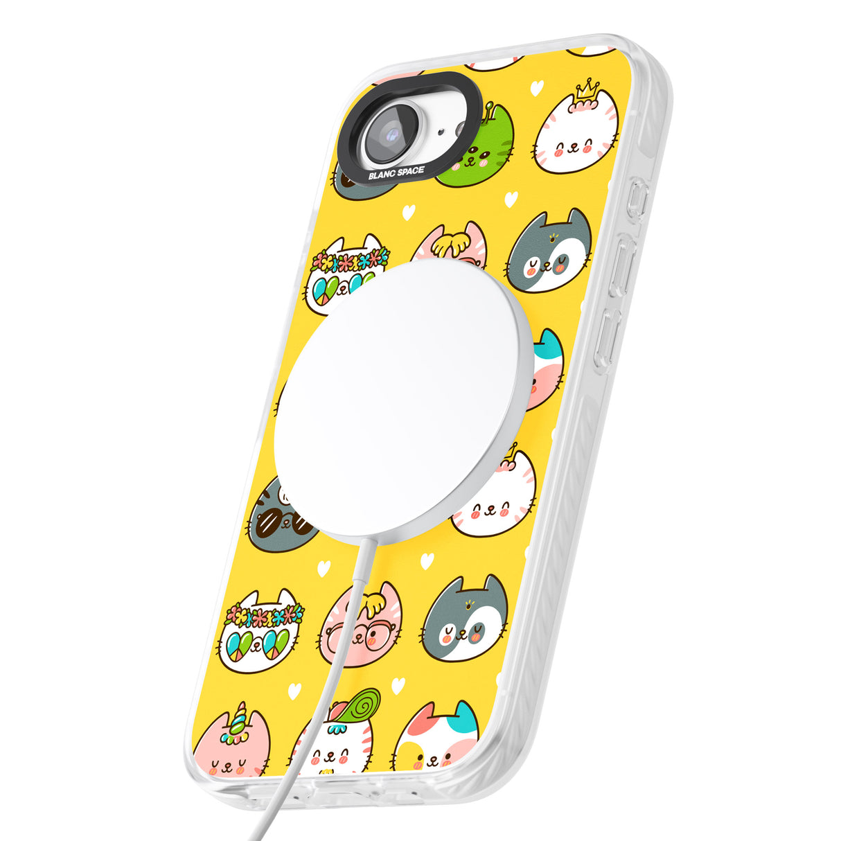 Mythical Cats Kawaii Pattern