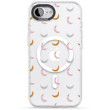 Colourful Crescent Moons