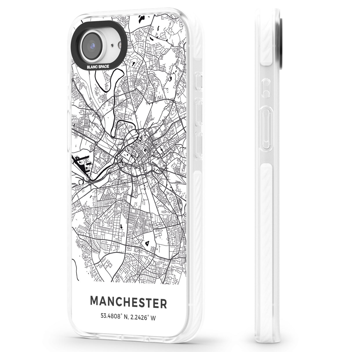 Map of Manchester, England