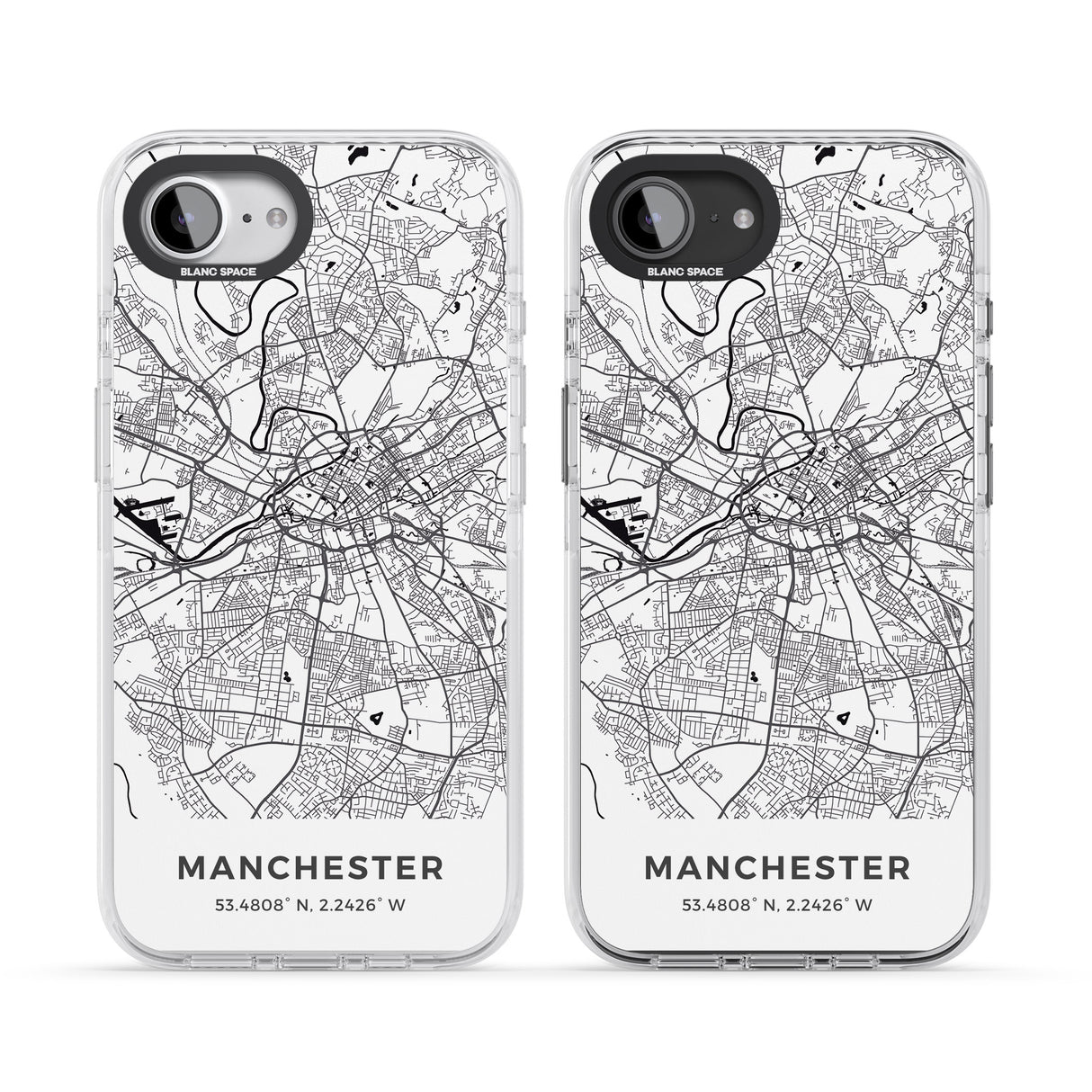 Map of Manchester, England