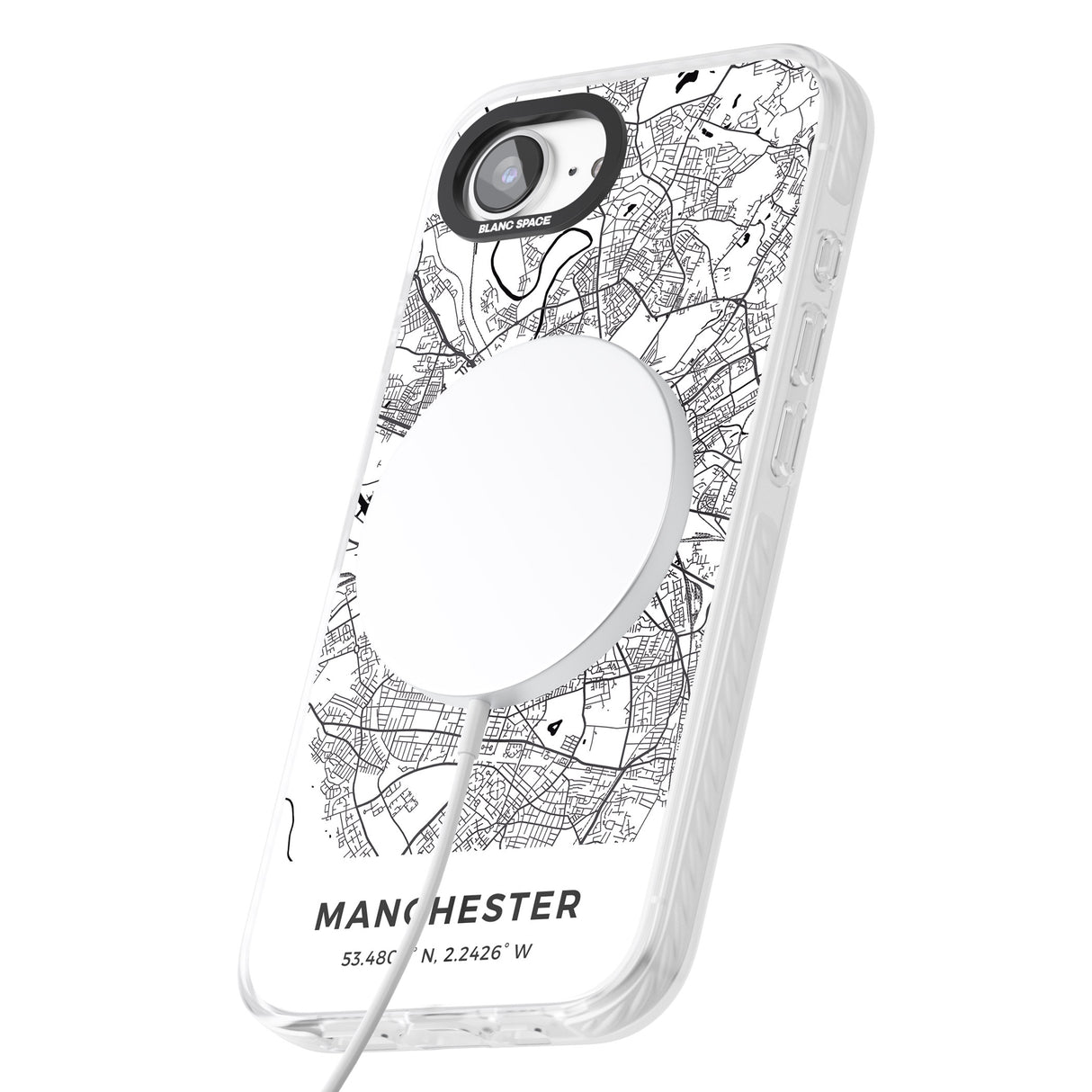Map of Manchester, England
