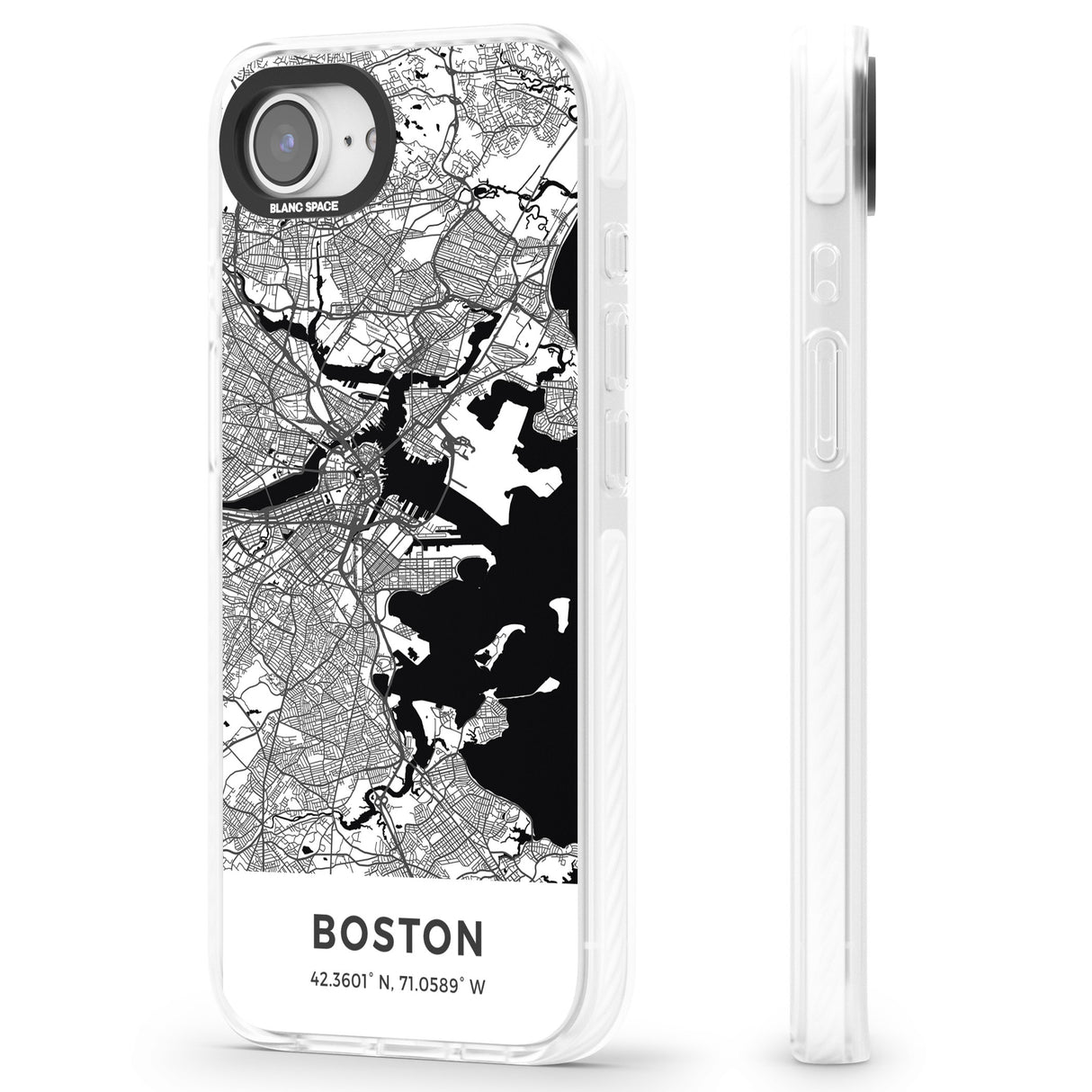 Map of Boston, Massachusetts