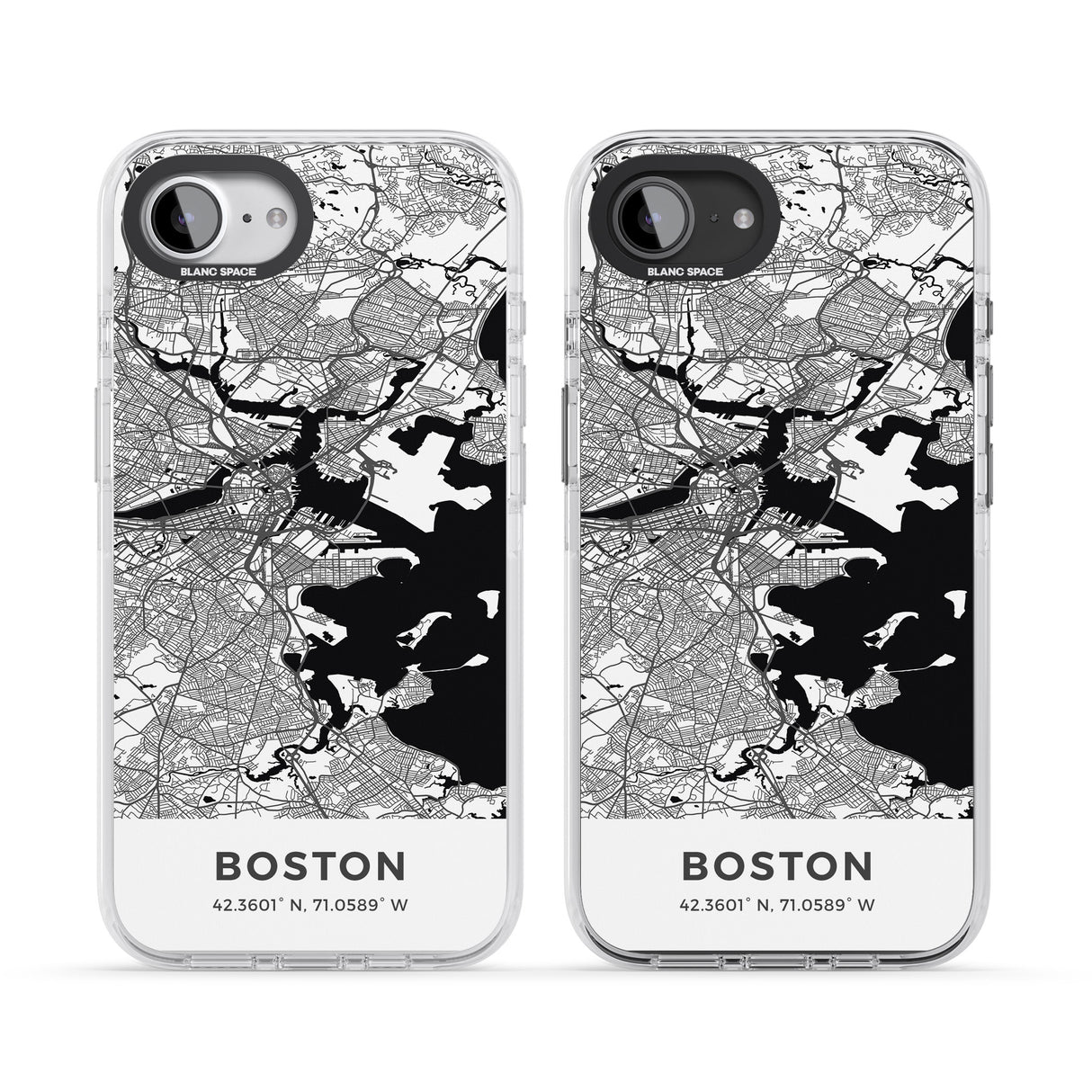 Map of Boston, Massachusetts