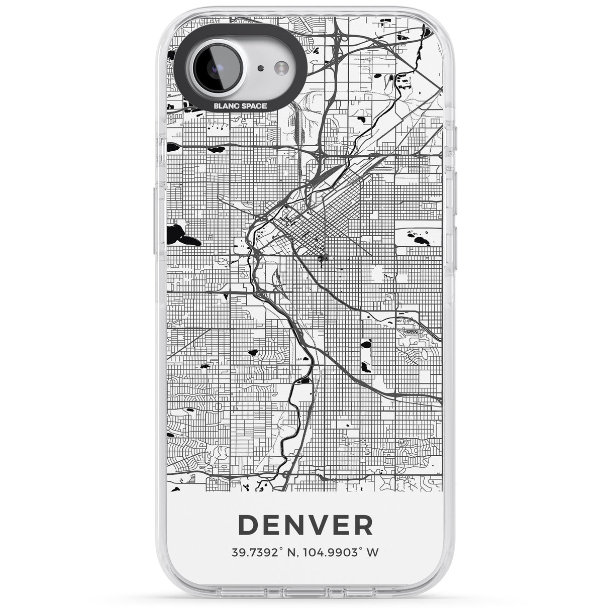 Map of Denver, Colorado