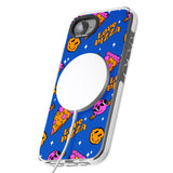 Psychedelic Love Pizza Pattern