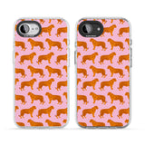 Tigers on Pink Pattern
