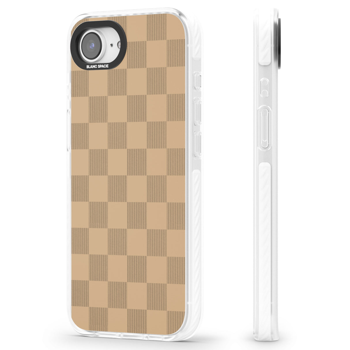 BEIGE CHECKERED