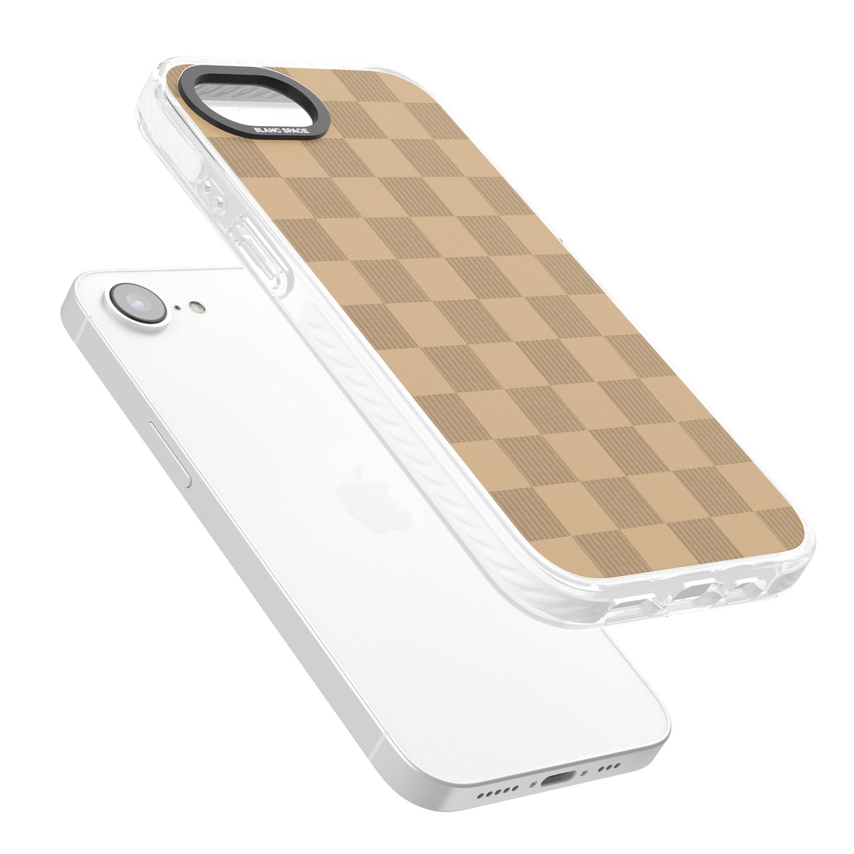BEIGE CHECKERED