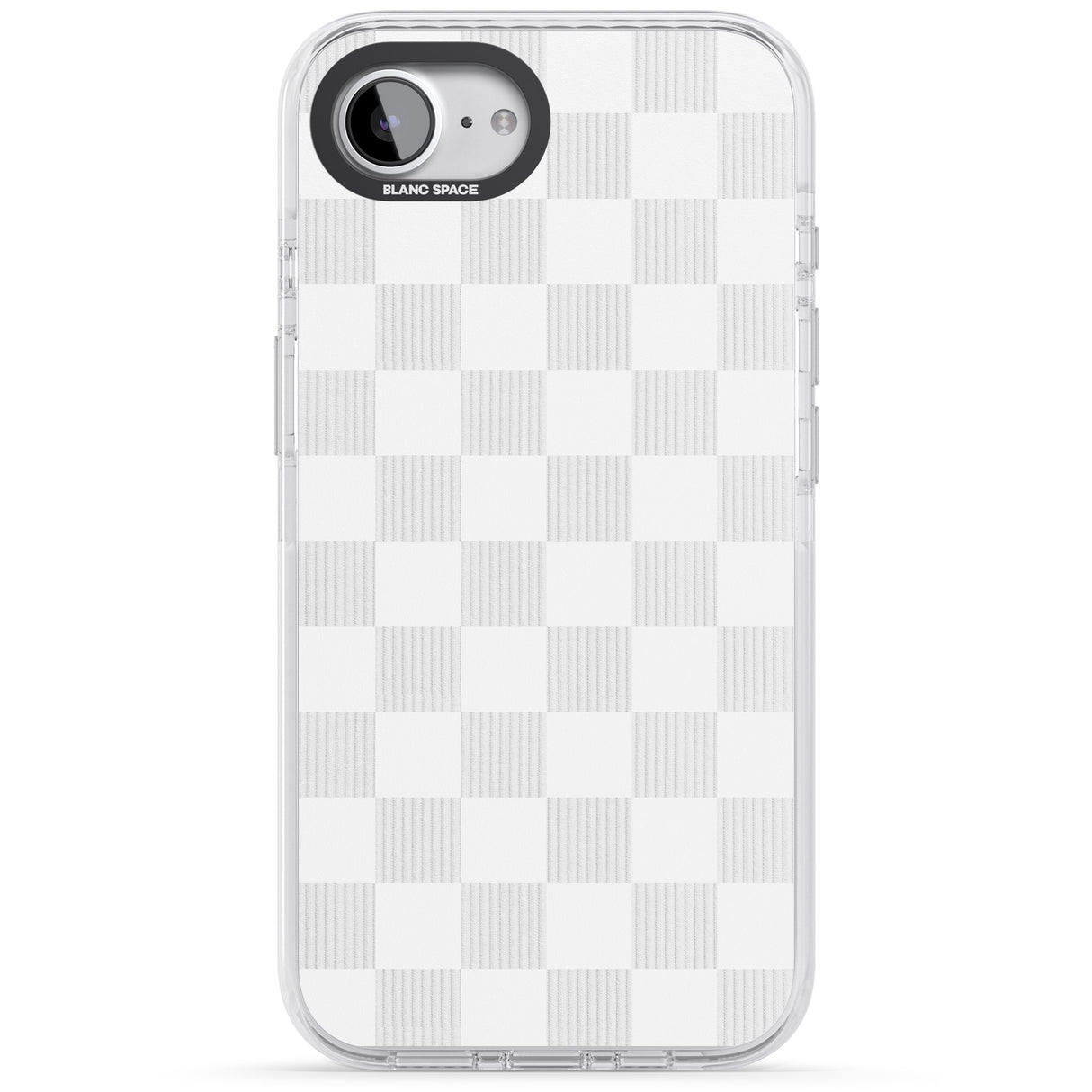 WHITE CHECKERED