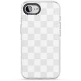 WHITE CHECKERED