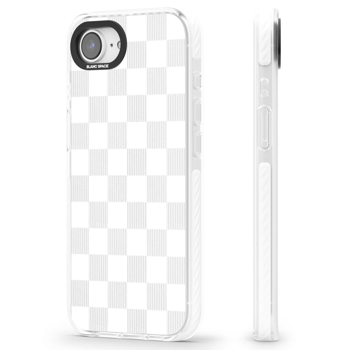 WHITE CHECKERED