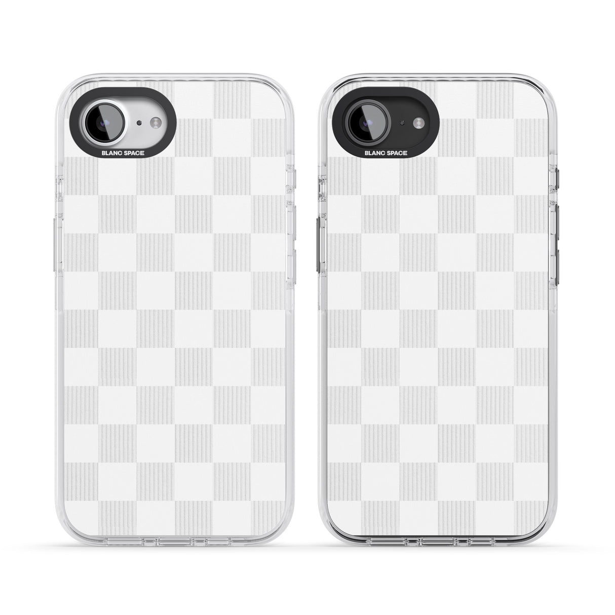 WHITE CHECKERED