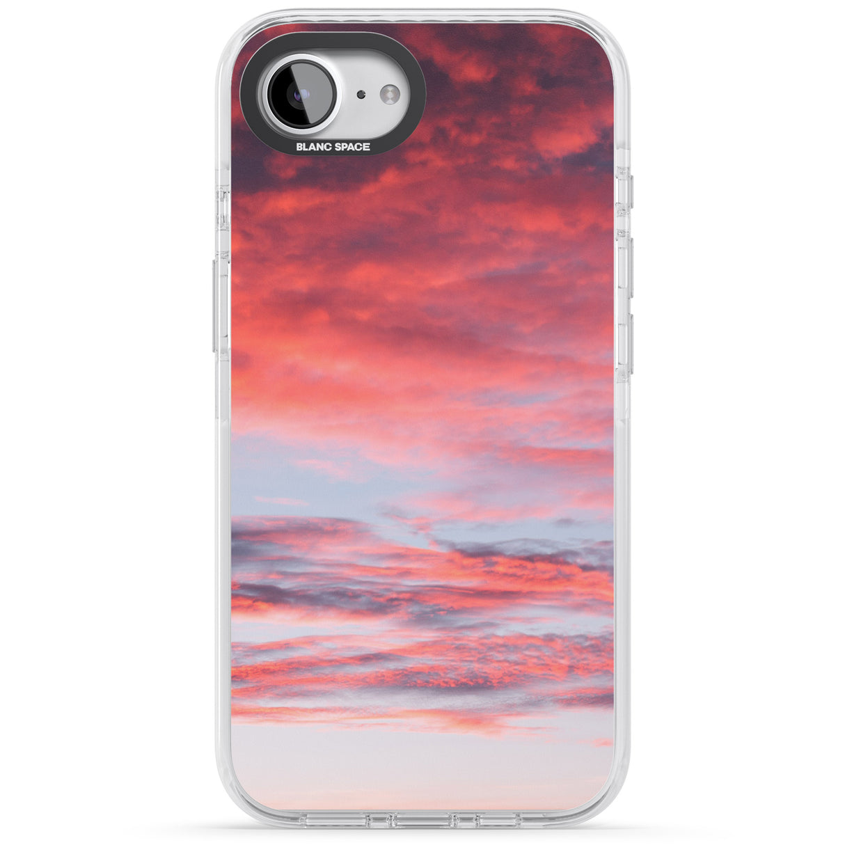Pink Cloudy Sunset Photograph