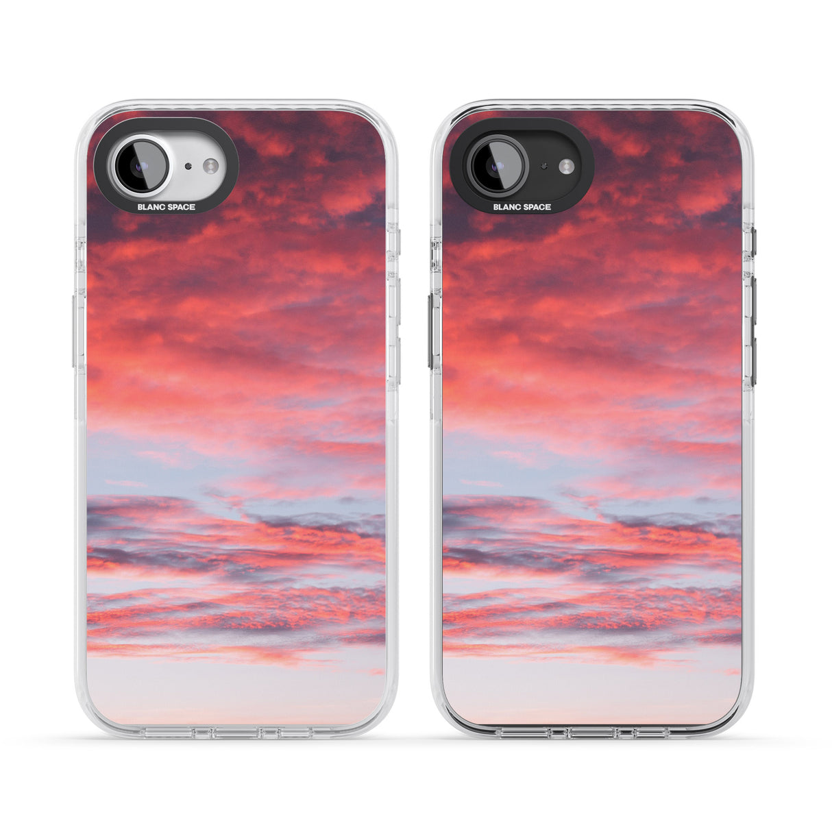 Pink Cloudy Sunset Photograph