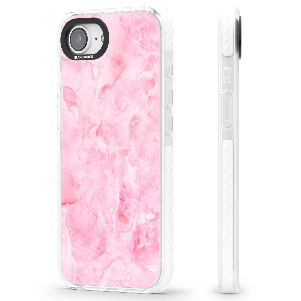 Bright Pink Onyx Marble Texture