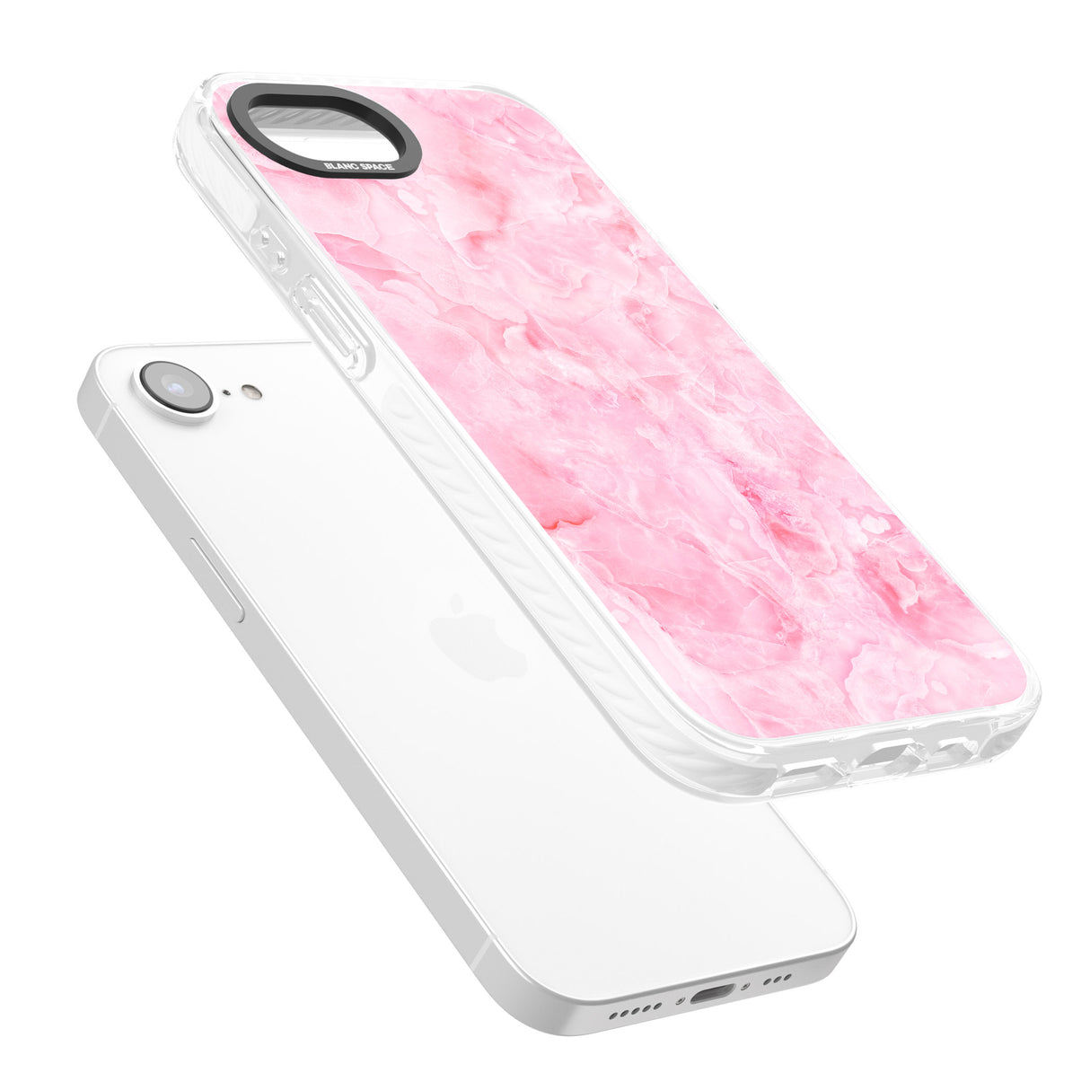 Bright Pink Onyx Marble Texture
