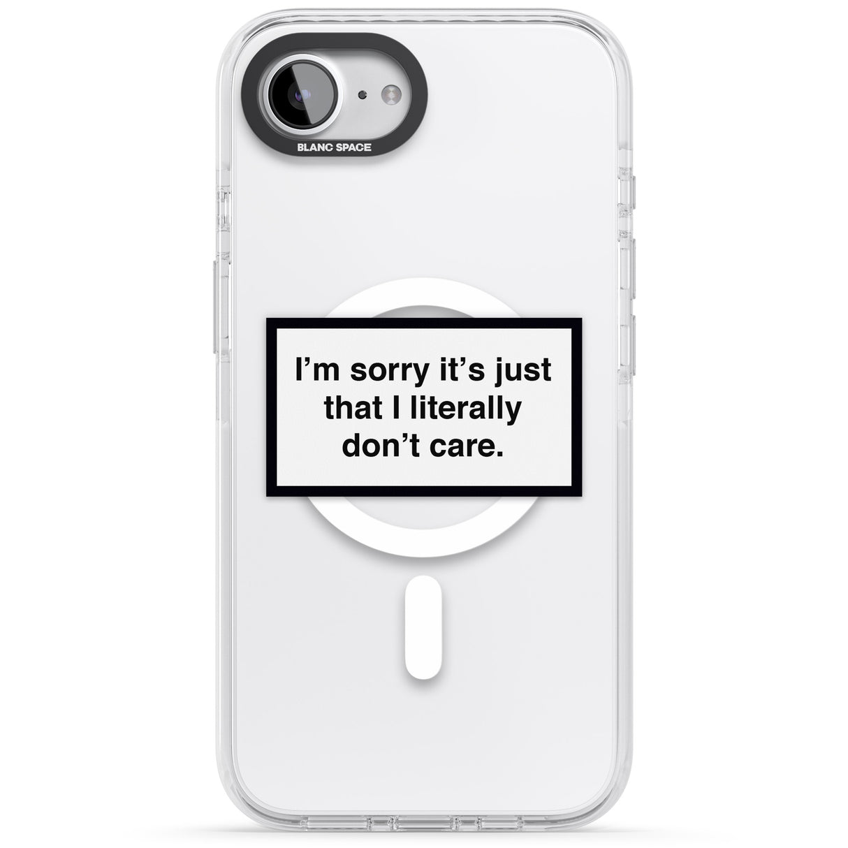 I Literally Don't Care