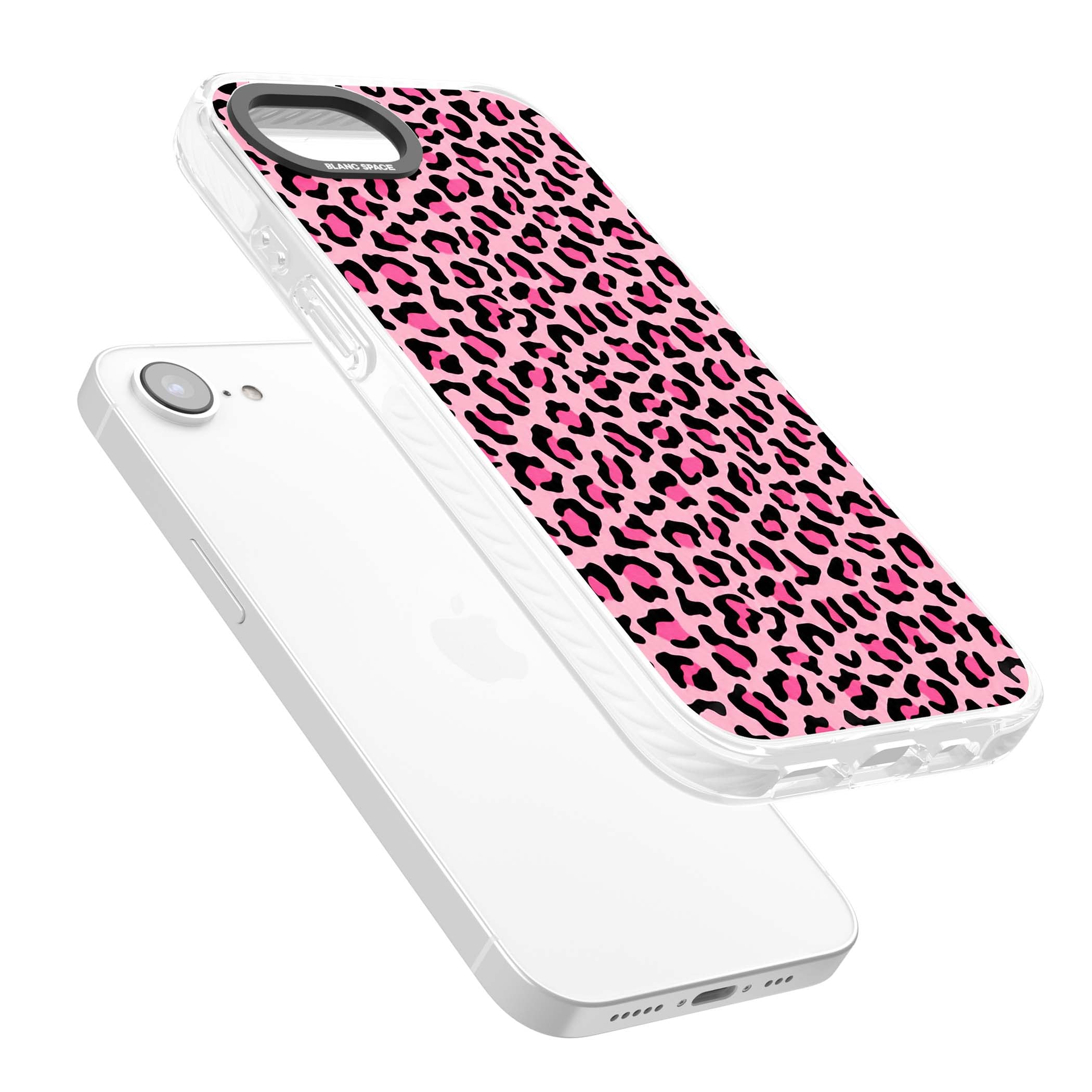 Pink Leopard baddie iPhone case | Impact Magsafe case for iPhone 16e, iPhone 17e