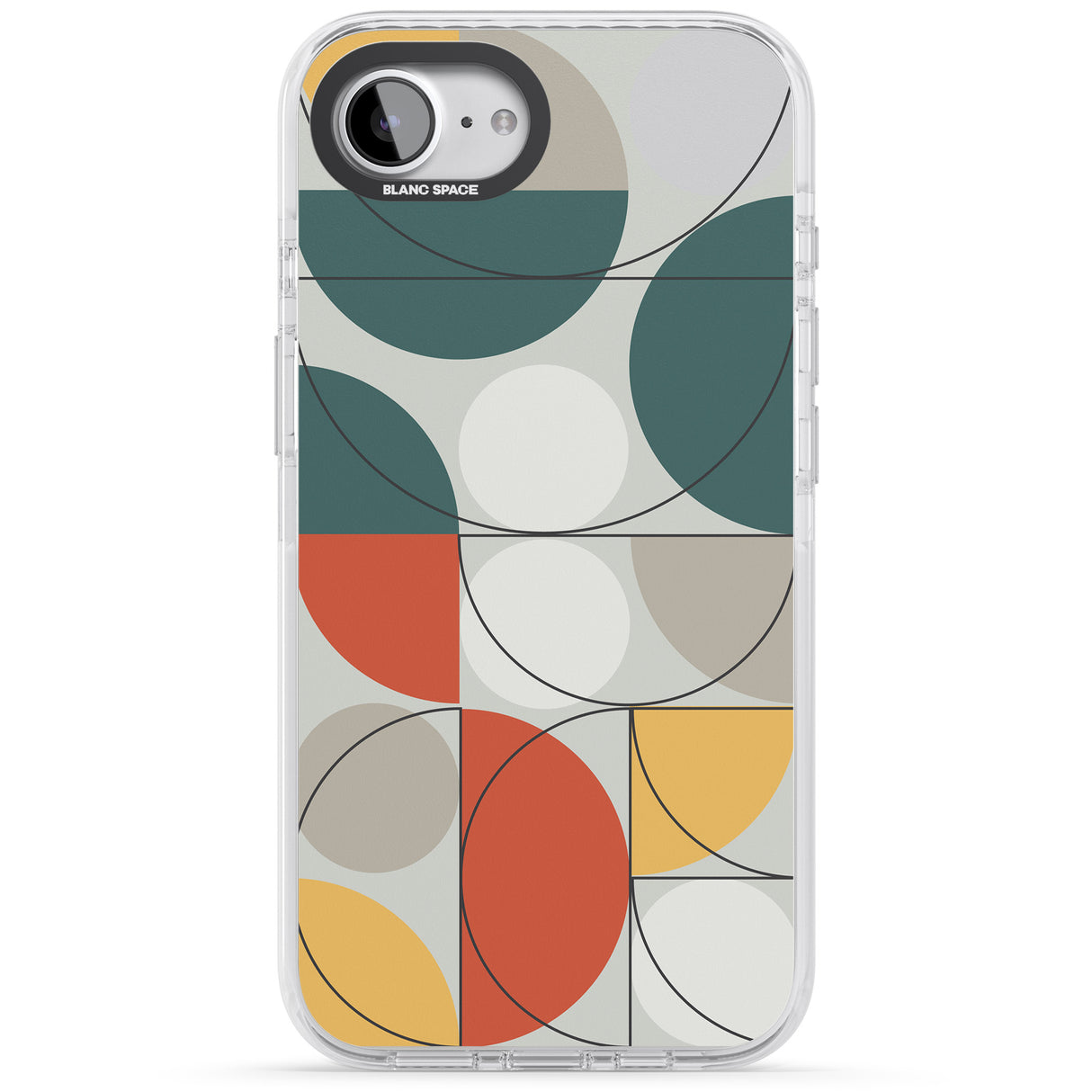 Abstract Half Circles