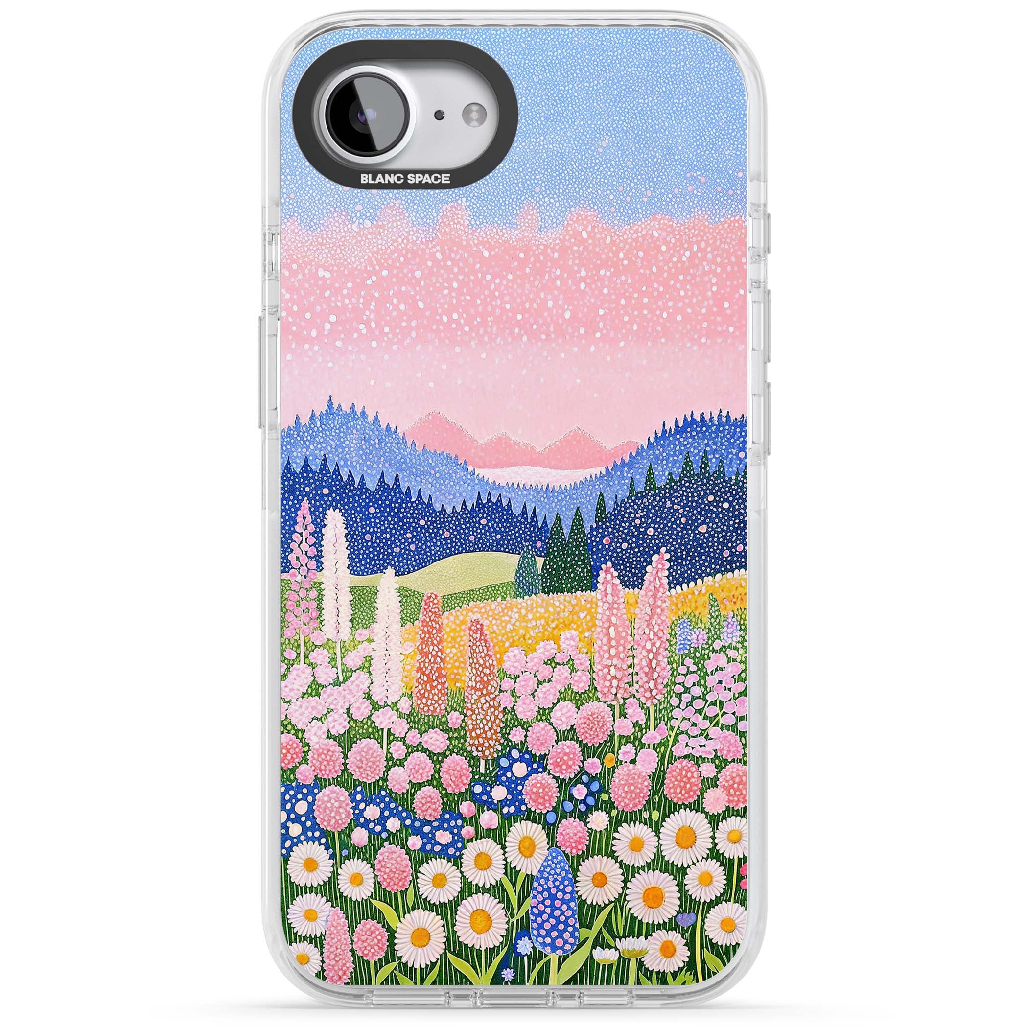 Valley Horizon cottagecore iPhone case | Impact Magsafe case for iPhone 16e, iPhone 17e