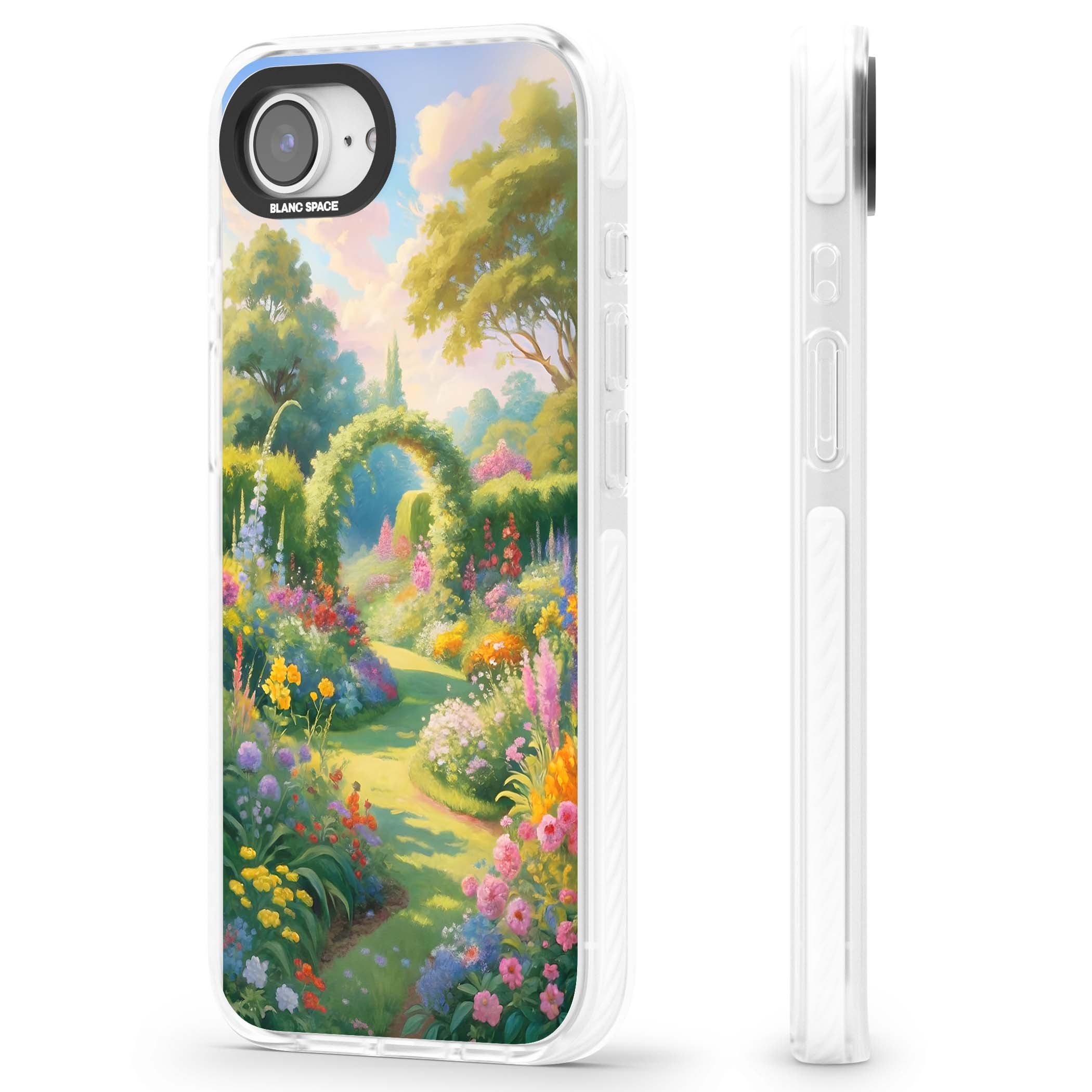 The Painter's Garden floral iPhone case | Impact Magsafe case for iPhone 16e, iPhone 17e