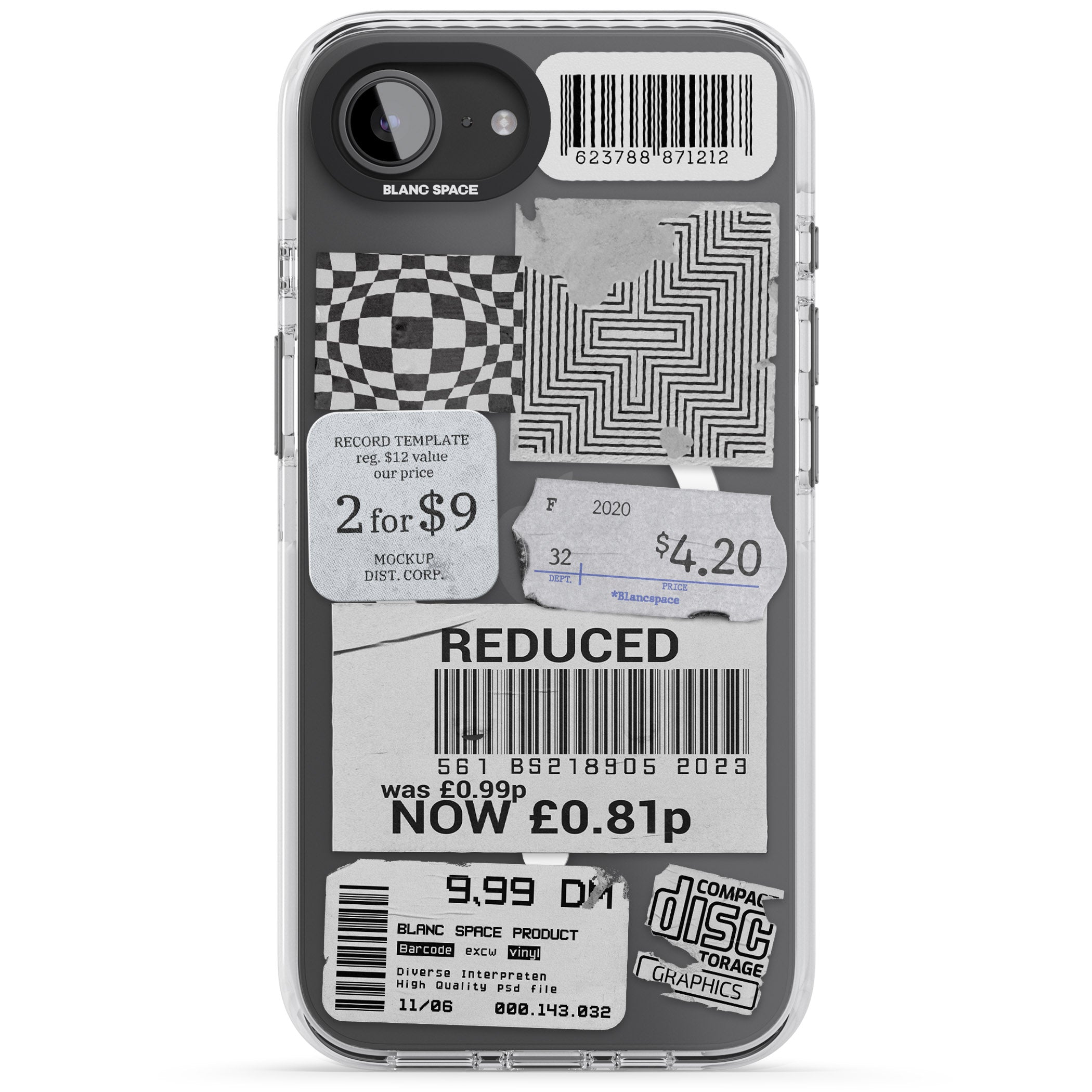 White Sticker Mix