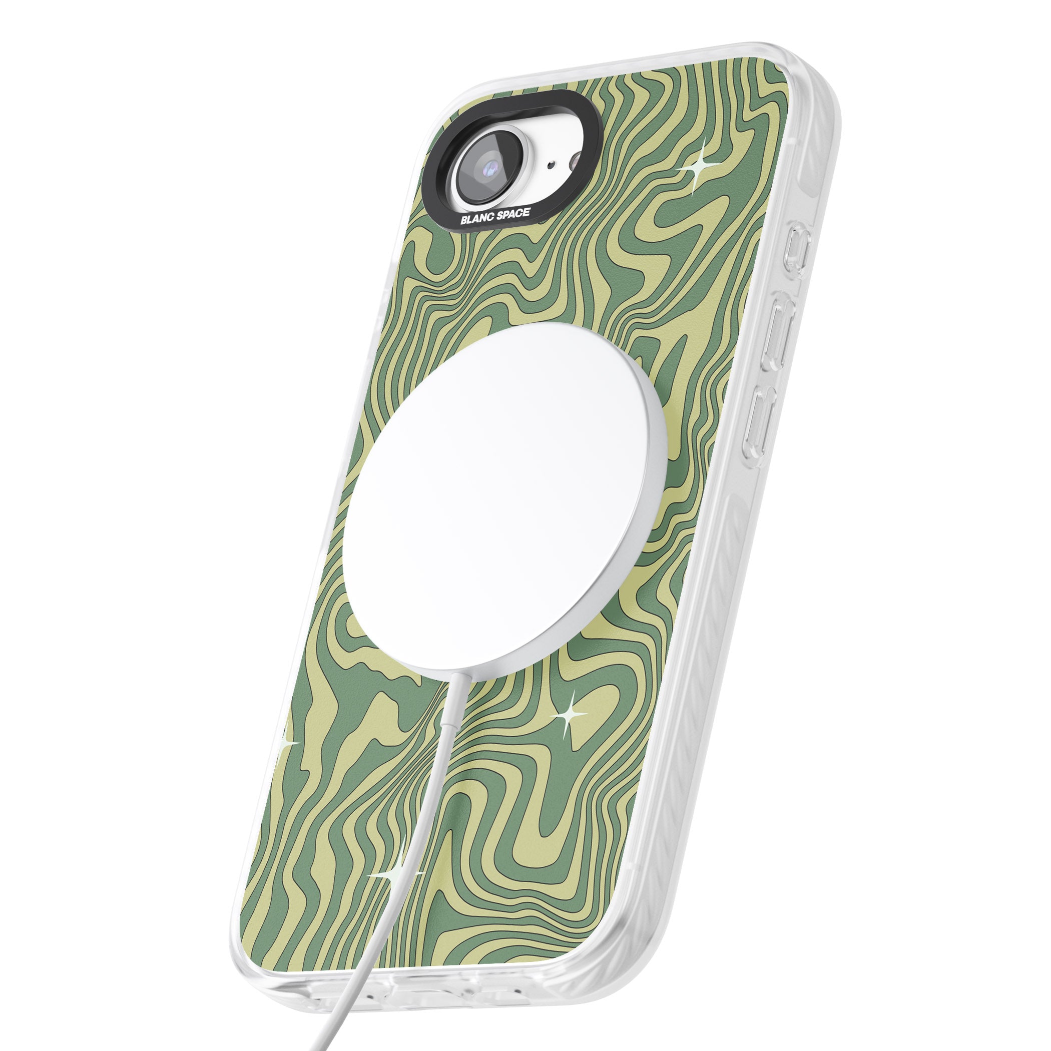 Green Abstract Wave