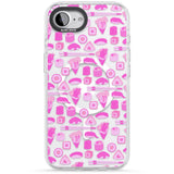 Bright Pink Sushi Pattern
