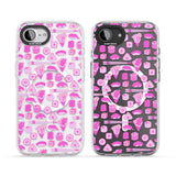 Bright Pink Sushi Pattern