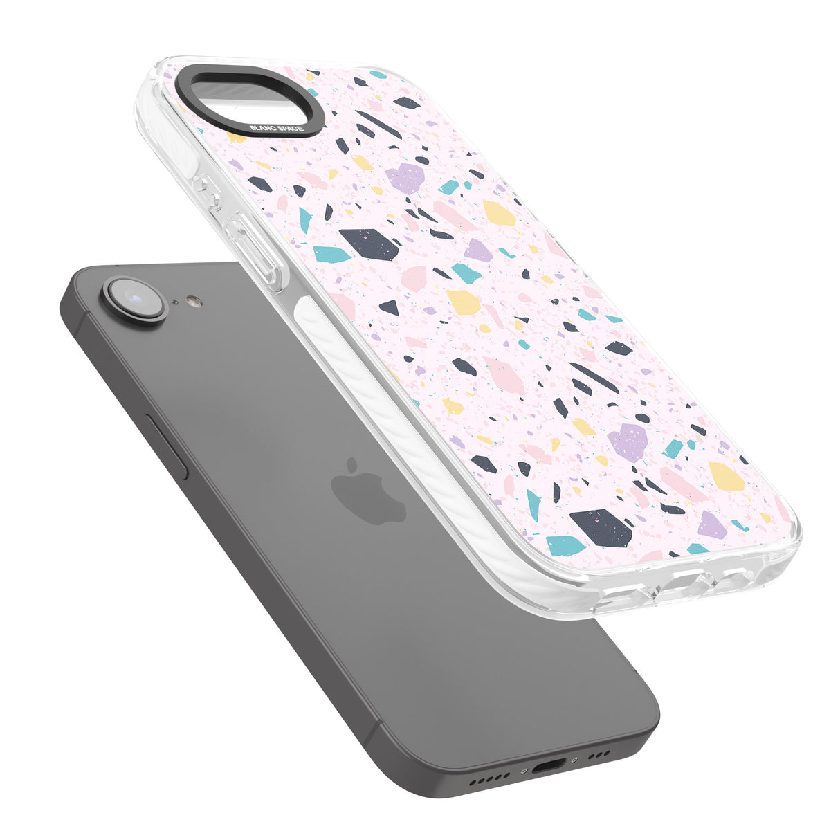Pink, Purple & Turquoise Terrazzo Pattern