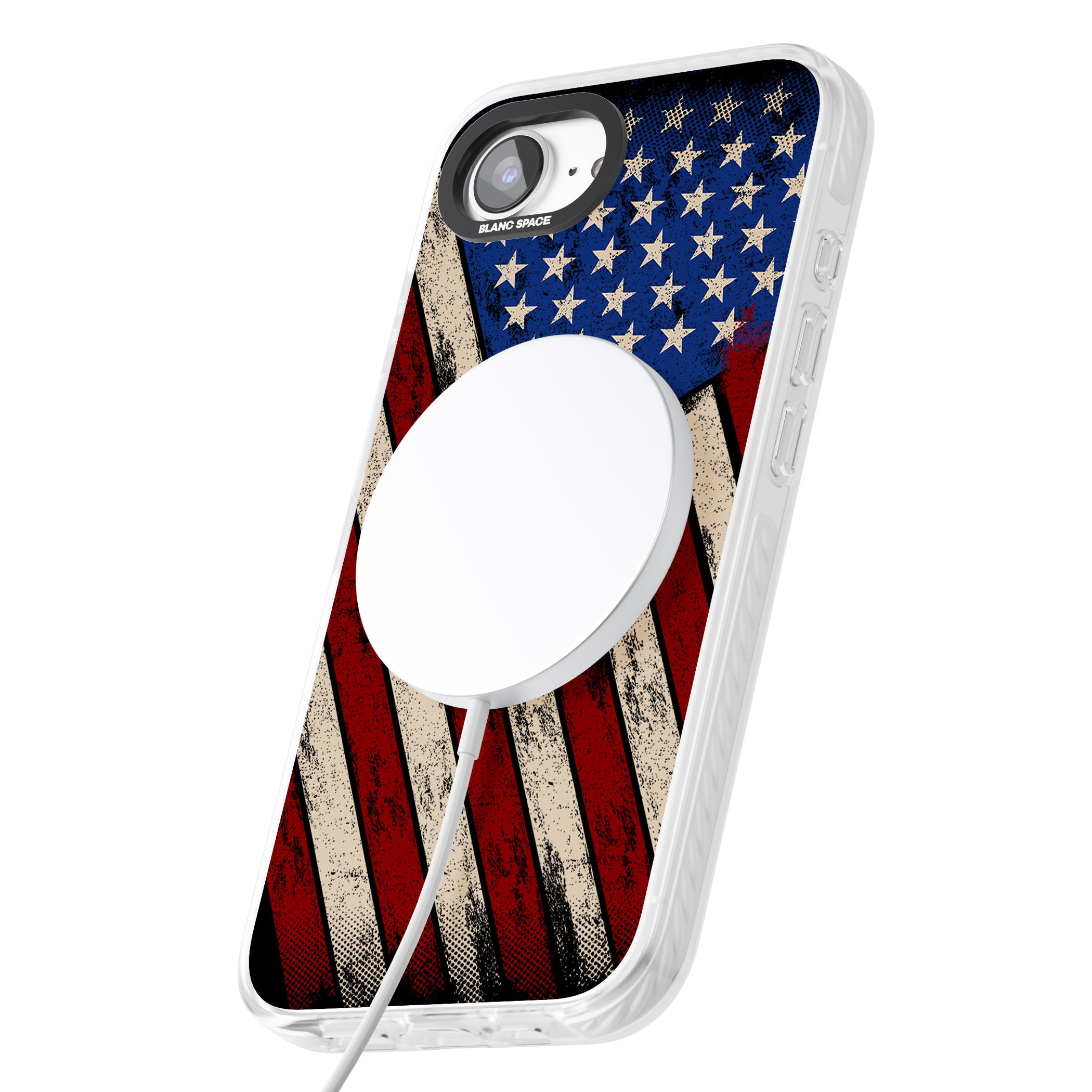 Distressed Us Flag