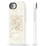 Pisces Emblem - Solid Gold Marbled Design