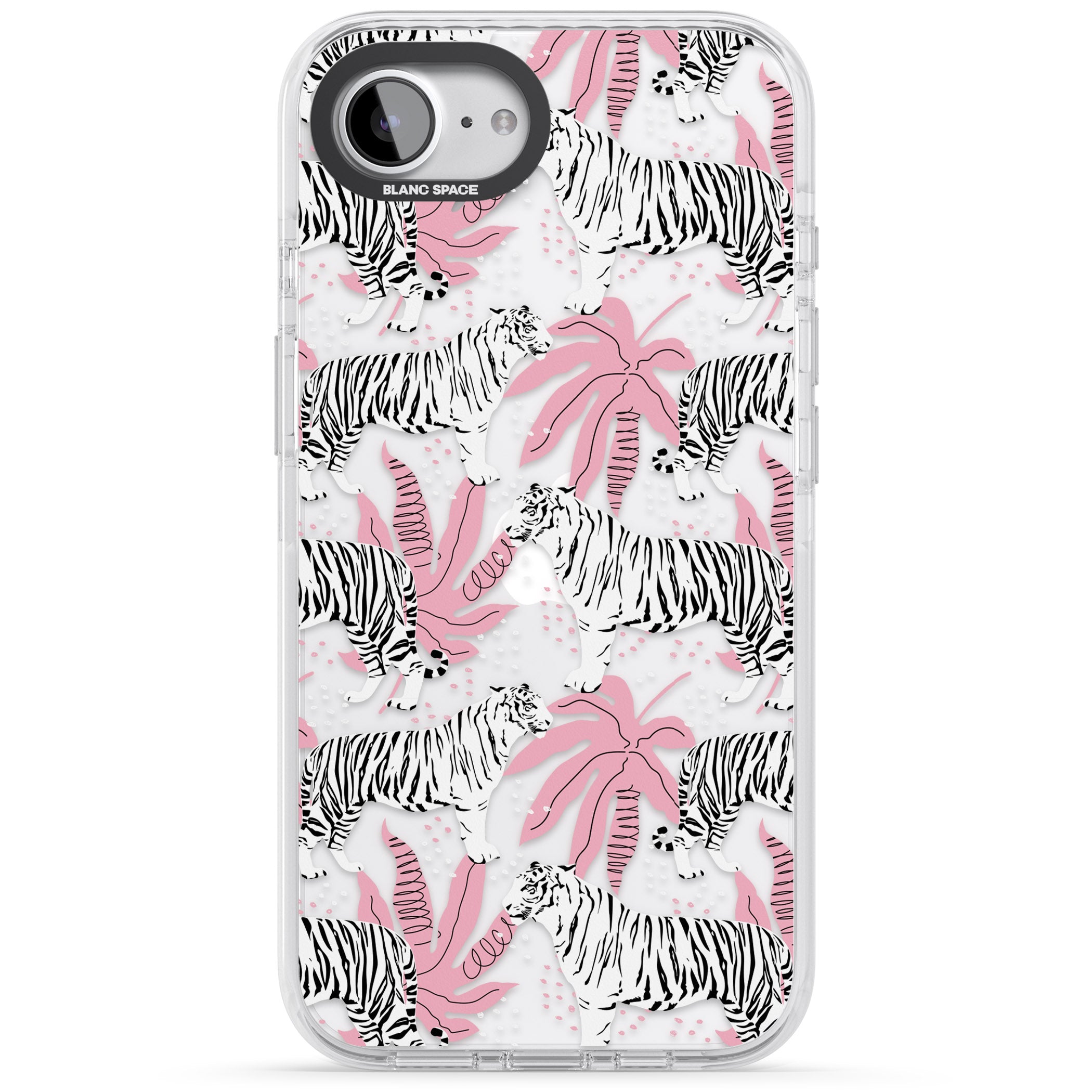 Pink & White Tropical Tigers
