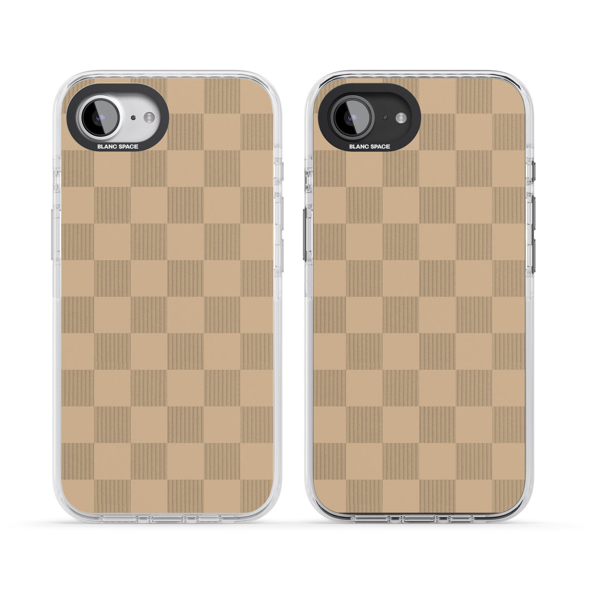 BEIGE CHECKERED