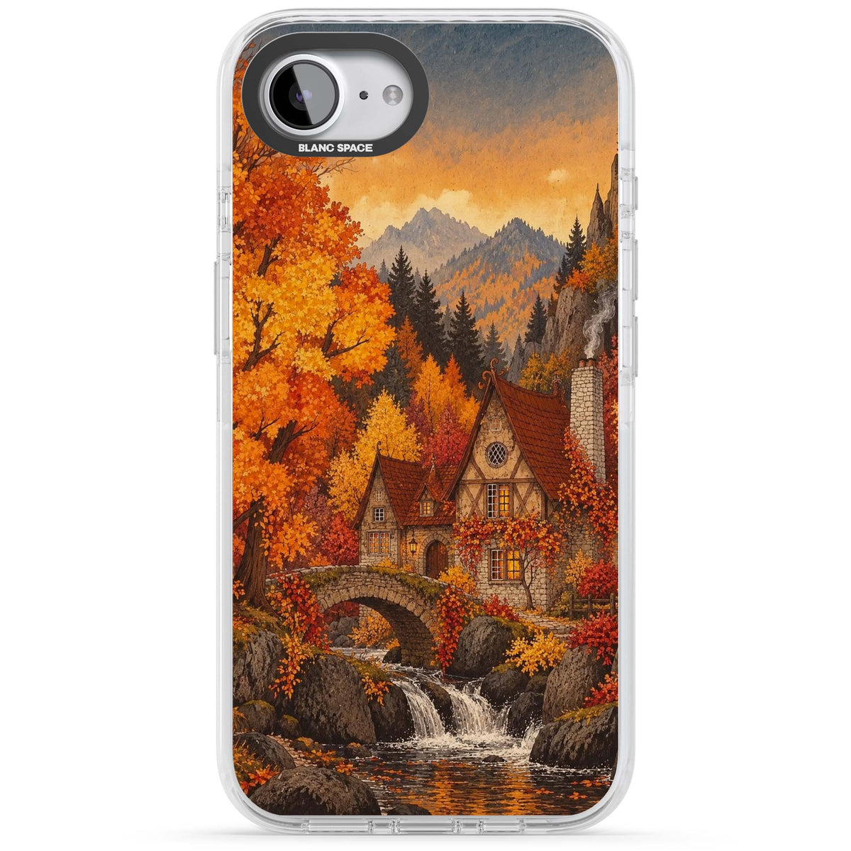 Auburn Cottage iPhone case | Clear Impact case for iPhone 16e, iPhone 17e
