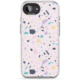 Pink, Purple & Turquoise Terrazzo Pattern