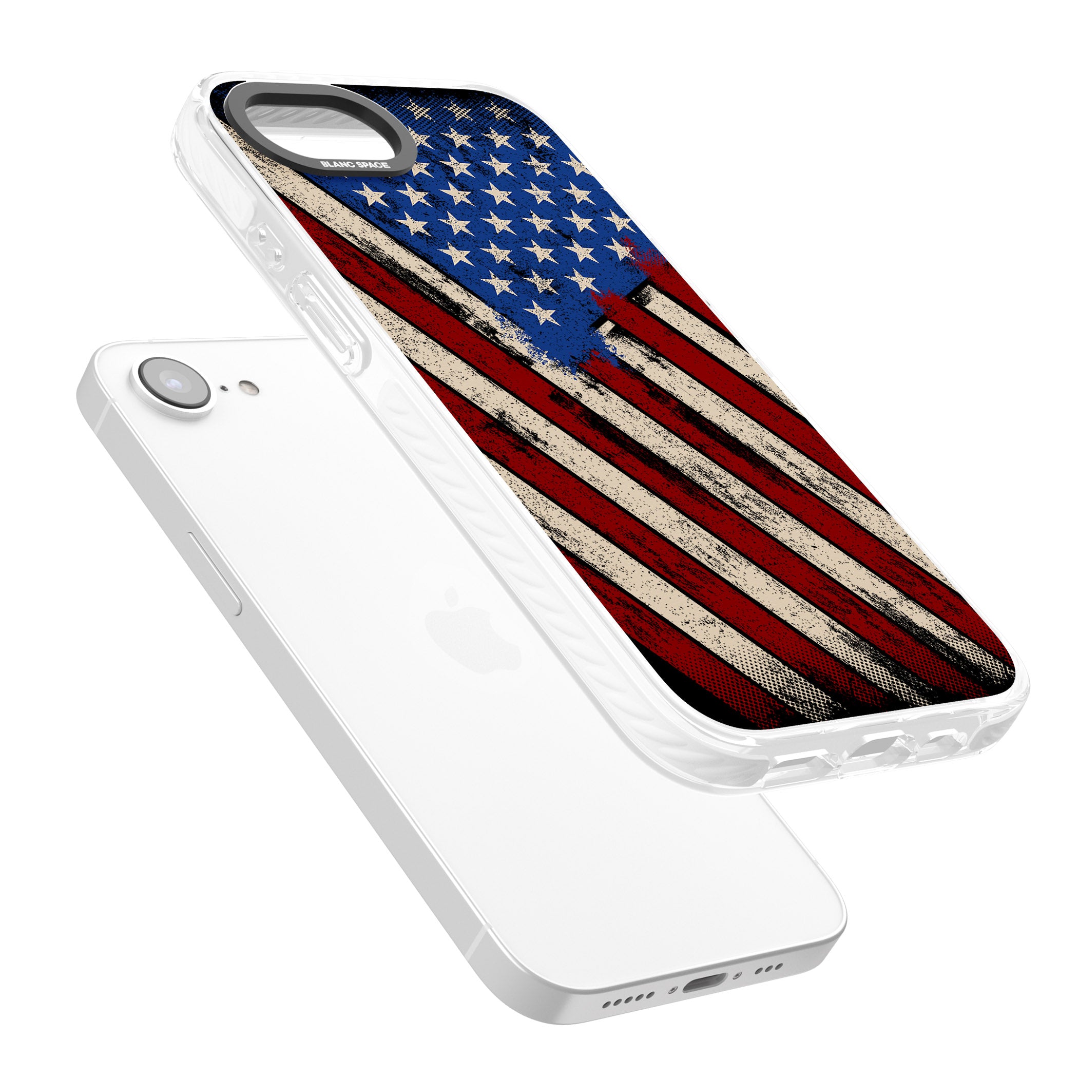 Distressed Us Flag