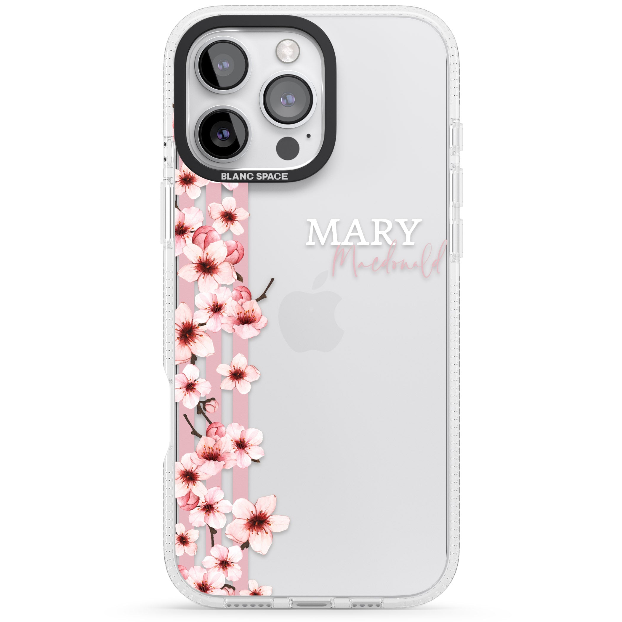 Personalised Cherry Blossom Stripes