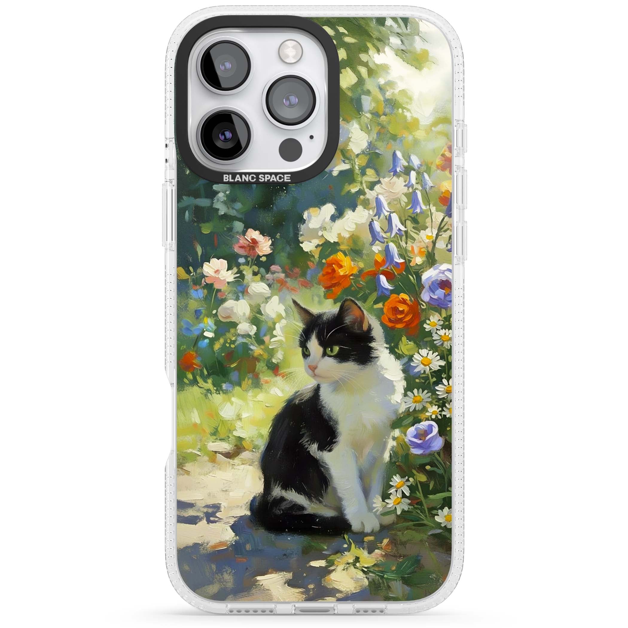 Cat In The Meadow for her iPhone case | Clear Case Impact Air case for iPhone 16 Pro, iPhone 16 Pro Max